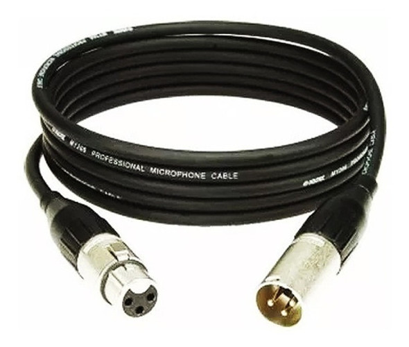 Cable Lexsen Xlr-6mt Xlr Macho A Xlr Hembra 6mts Microfono 1