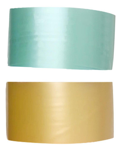 2 Unidades De Fita Adesiva Para Bolas, Verde Amarelo 0