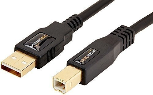 Amazonbasics Usb 20 Cable Amale A Bmale 16 Pies 48 Metros 0