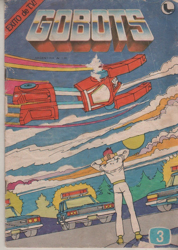 Antigua Historieta ** Gobots ** Año 1986 - Nº 3 0