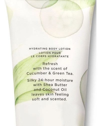 Loción Corporal Victoria´s Secret Cucumber & Gree Tea 1