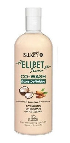 Silkey Elipet Nature Co-wash Rulos Definidos X 370 Masaromas 0