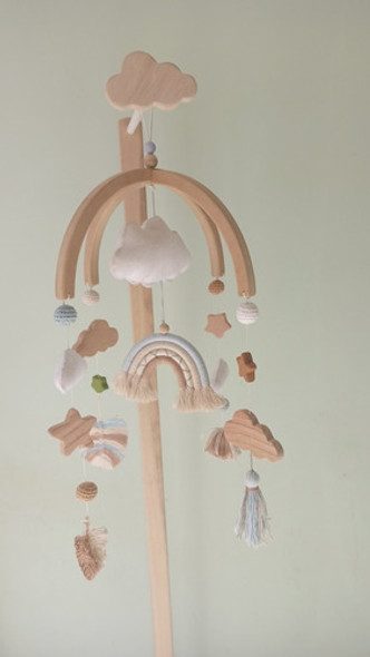 Móvil Cunero Arcoiris Con Soporte De Cuna Nube Valtokids 1 Móvil Cunero Arcoiris Con Soporte De Cuna Nube Valtokids 1