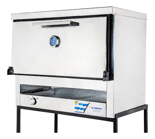 Horno Pizzero Y Repostero El Oriental En Acero Envio Rapido 0