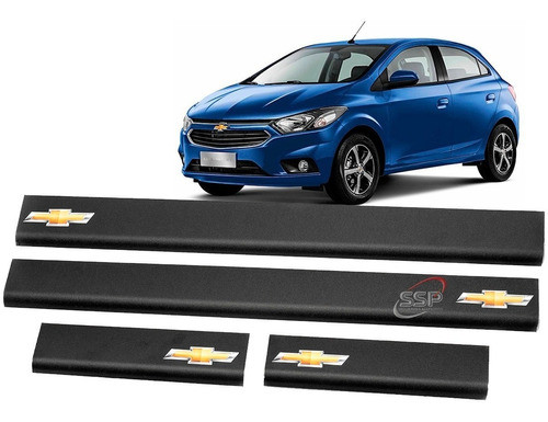 Cubre Zocalo P/ Chevrolet Onix Accesorio Laminados Negros 0