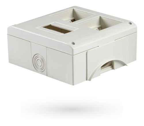 Caja P/ Termica Richi 2 Mod Din Y 4 Mod 132x132mm Blanco 0
