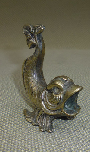 Miniatura Pez En Bronce Y Aleación 1