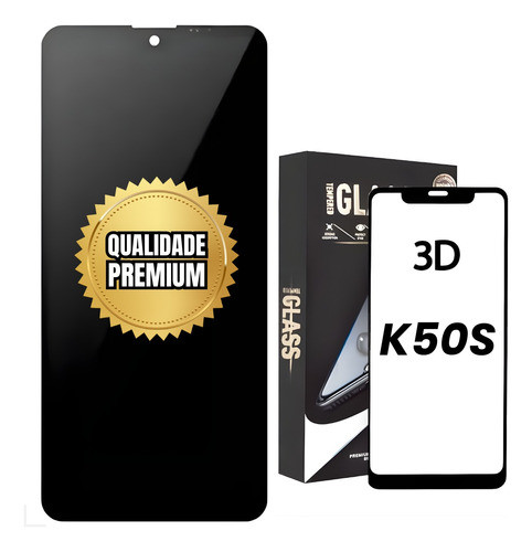 Tela Frontal Display Lcd Touch Compatível K50s X540 Premium 0
