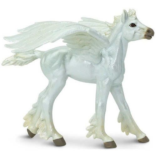 Figura Caballo Pegasus Bebé Safari Realista Niño Muñeco Ax ® 0