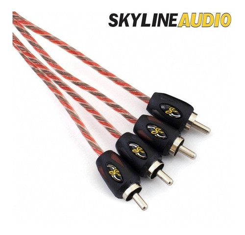 Cable Rca 4 Canales 5,2 Metros Stinger Serie 4000 - Si4417 1