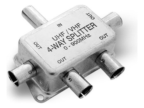 Derivador  4 Vias 5-900 Mhz A Presión 6db X 5 Unidades 0