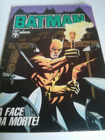 Gibi Hq  Batman Nº 5 A Face Da Morte Moench E Gulacy 0