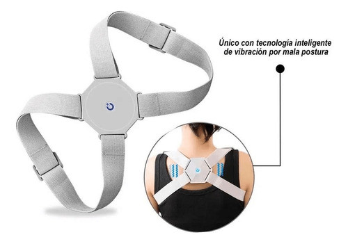 Corrector Postural Inteligente Faja Ajustable Con Sensor 1