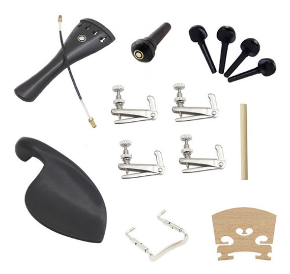 15pcs 4/4 Violino Peças Acessórios Incluindo Violino 0
