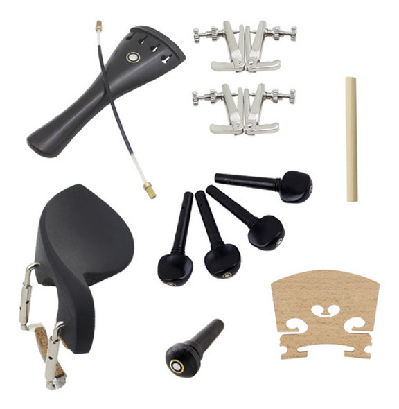 15pcs 4/4 Violino Peças Acessórios Incluindo Violino 1