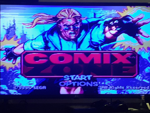 Cartucho 16 Bits Comix Zone 1