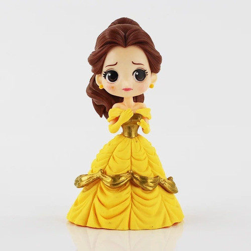Princesa Bella Mini Figura Colección Decoración Muñeca 0
