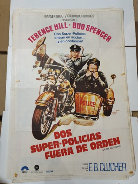 Afiche De Cine Original-terence Hill-bud Spencer-1754 0