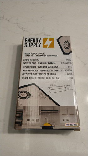 3 Fuentes Energy Supply 350w 29a 12v 1