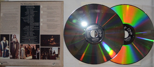 Frt Grátis Tannhauser Wagner Metropolitan Opera Laserdisc 1