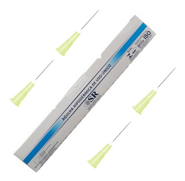 Agulha 30g - Estética Avançada - 13mm 0,30mm - 100 Unidades 0