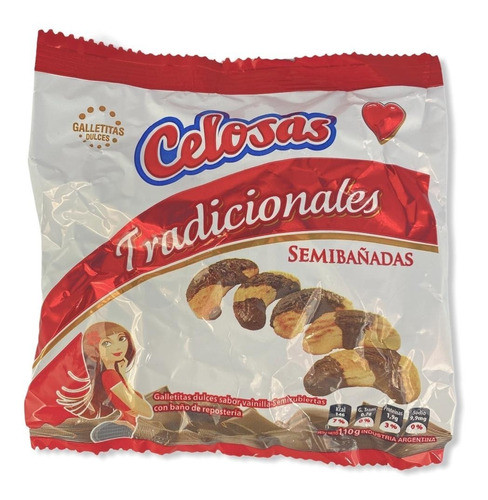 Galletitas Celosas Tradicionales 110g - Pack 5 Unidades 0