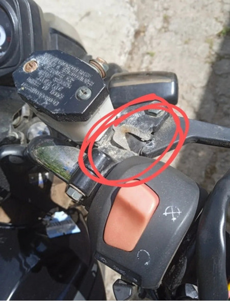 Soporte Abrazade De Espejo Para Moto O Salva Bomba De Freno 1