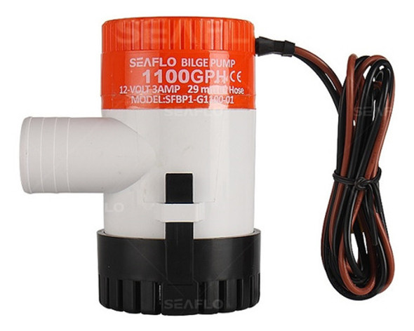 Kit 2 Bomba De Porão Seaflo 1100 Gph 12v 3a Barco Lancha 1 Kit 2 Bomba De Porão Seaflo 1100 Gph 12v 3a Barco Lancha 1