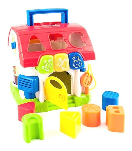 Casa Cubo Juego Juguete Actividades Didactico Para Bebe Niño 0