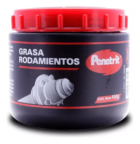 Pote Grasa Para Rodamientos Penetrit 450grs Calidad Premium 0