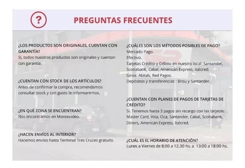 Recambio Bomba Freno Honda Prelude 13/16 1