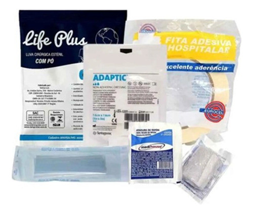 Kit De Primeiros Socorros P/ Atendimento De Queimaduras 1