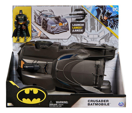 Juego De Crusader Dc Comics Con Figura De 10 Cm De Batman 1