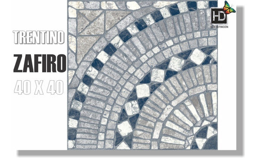 Cerámica Cortines Trentino Zafiro 40x40 1° Calidad 1
