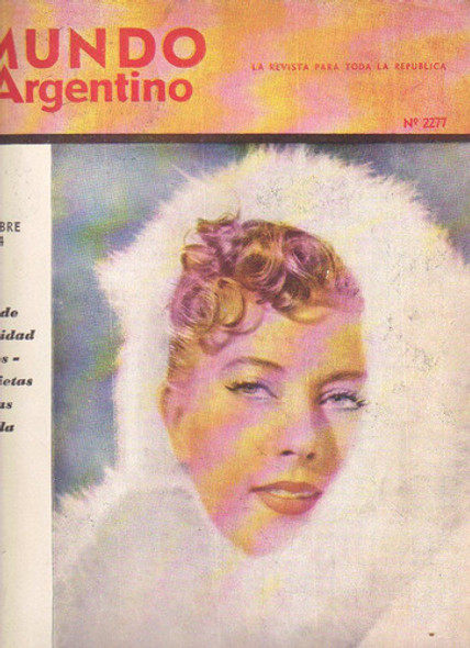 Mundo Argentino Nº 2277, 6 De Octubre De 1954 0