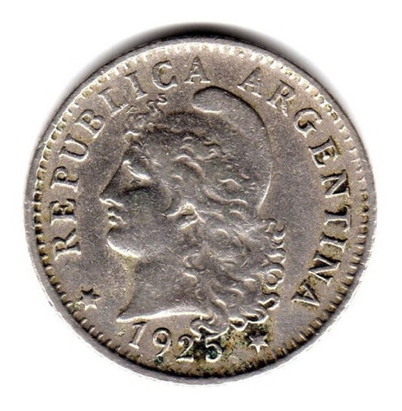 Moneda Argentina Niquel 5 Centavos 1925 0