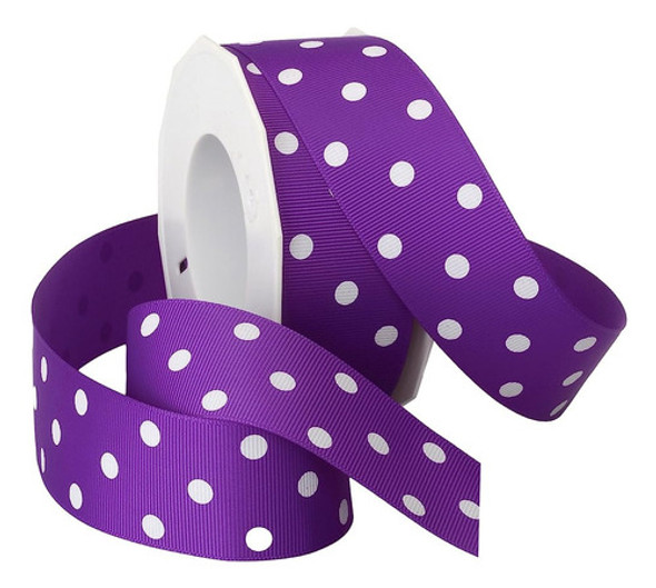 Cinta Morex Grosgrain Dot, Carrete De 1-1/2 Pulgadas Por 20 0 Cinta Morex Grosgrain Dot, Carrete De 1-1/2 Pulgadas Por 20 0
