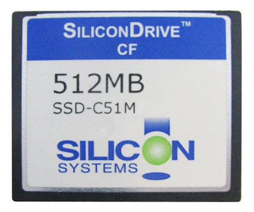 Silicondrive Cf 512mb Ssd-c51 Mi-3500 0