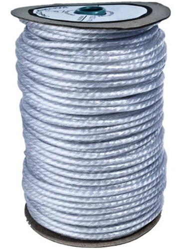 Cuerda Soga Cabo 6.mm Polietileno Forrado Pvc - Rollo X 100m - Material Virgen De Alta Tenacidad Resistente Sol Y Lluvia 0