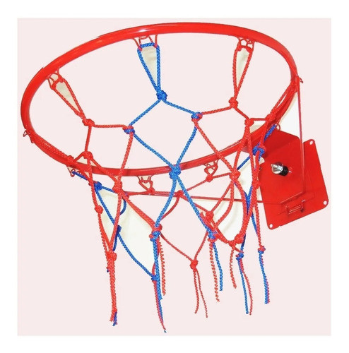 Aro De Básquet Nº7 Con Resorte Y Con Red Abasto Avellaneda 1