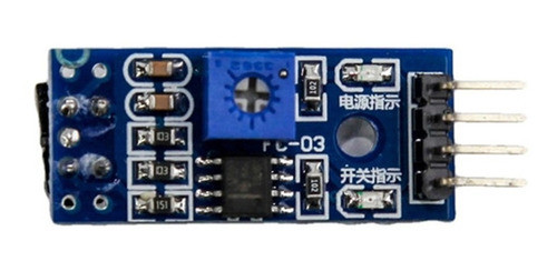 Placa Modulo Sensor Infrarrojo Tcrt5000 Seguidor X 2u Htec 0