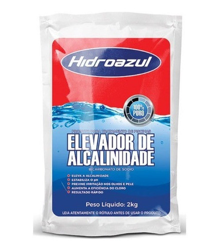 Elevador De Alcalinidade Hidroazul 2 Kg 0