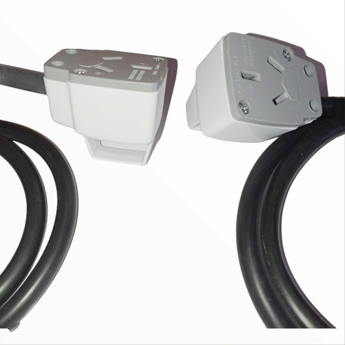 Alargue Adaptador Reforzado 3x2,5 Mm 10a  20 Amper 3 Mt 1