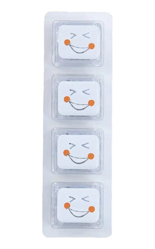 Set De 4 Cubos Glo Pals Iluminados Multicolor Party Pal Febo 0