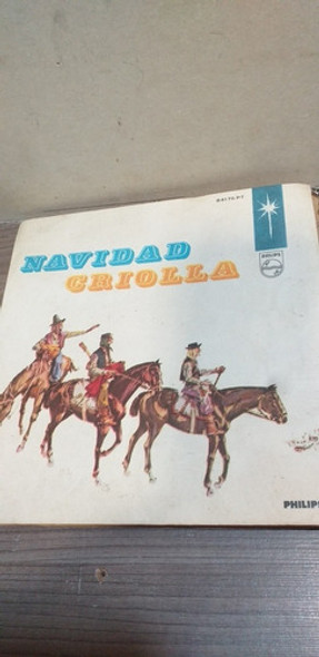 Antiguo Disco Simple Navidad Criolla Original 0