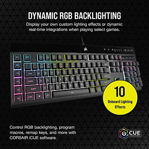 Corsair K55 Rgb Pro Xt - Retroiluminación Rgb Dinámica Por T 1