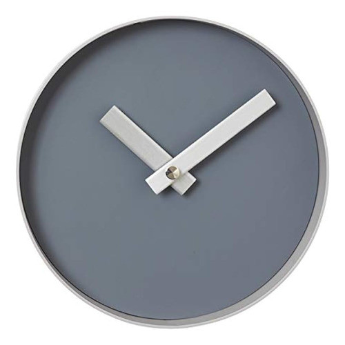 Reloj De Pared Con Borde Blomus De 20 Cm/8 Pulgadas Esfera G 1