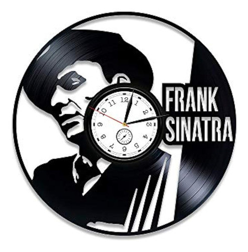 Kovides Frank Sinatra - Reloj De Pared De Vinilo Para Pared 1