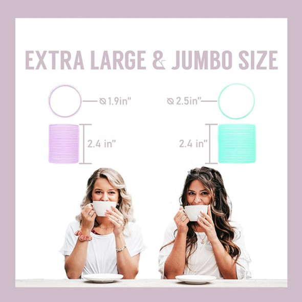 Rodillos Para El Cabello Myhomebody Self Grip, Rizadores De 1