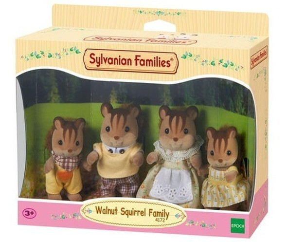 Sylvanian Familia Ardilla De La Nuez 4 Figuras 4172sy 0 Sylvanian Familia Ardilla De La Nuez 4 Figuras 4172sy 0